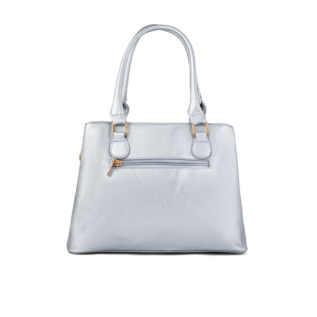 Silver Formal Hand Bag P36184