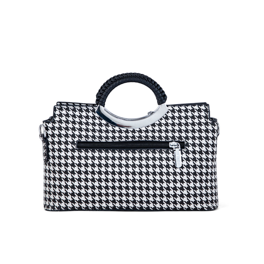 White Formal Hand Bag P36186