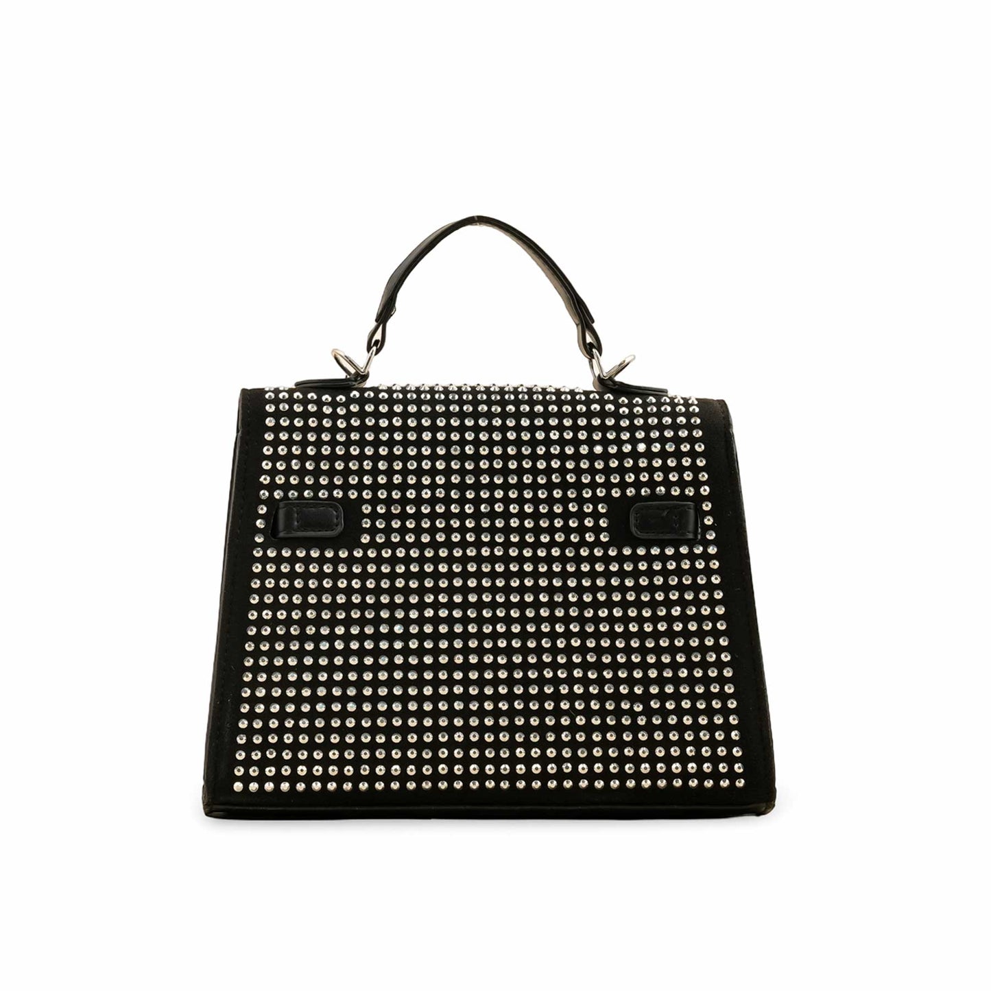 Silver Fancy Hand Bag P36198