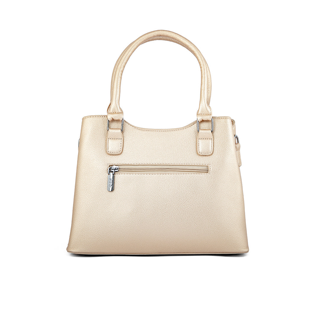 Golden Formal Hand Bag P36239