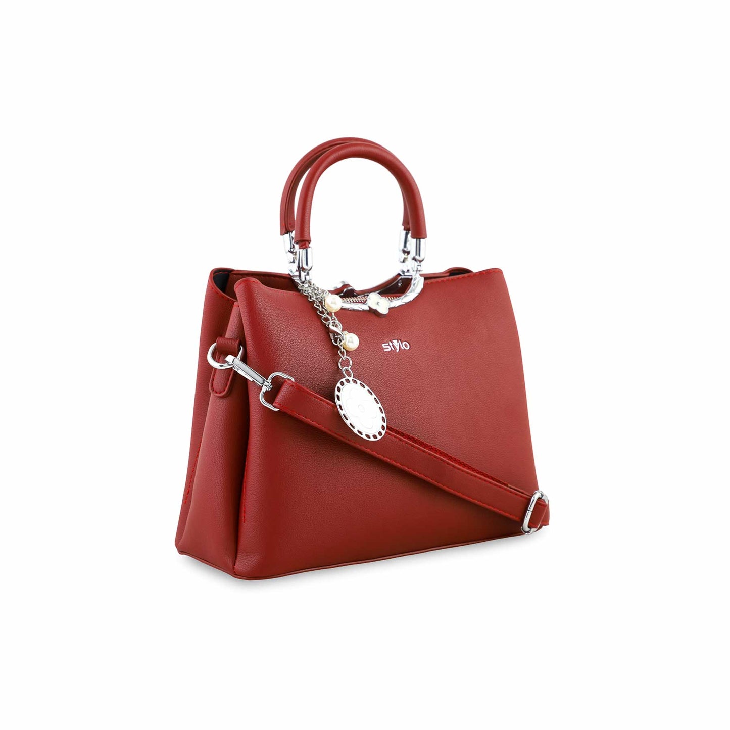 Red Formal Hand Bag P36257