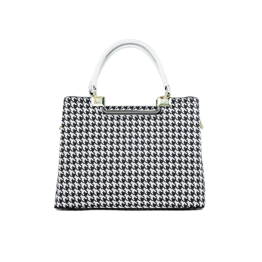 White Formal Hand Bag P36286