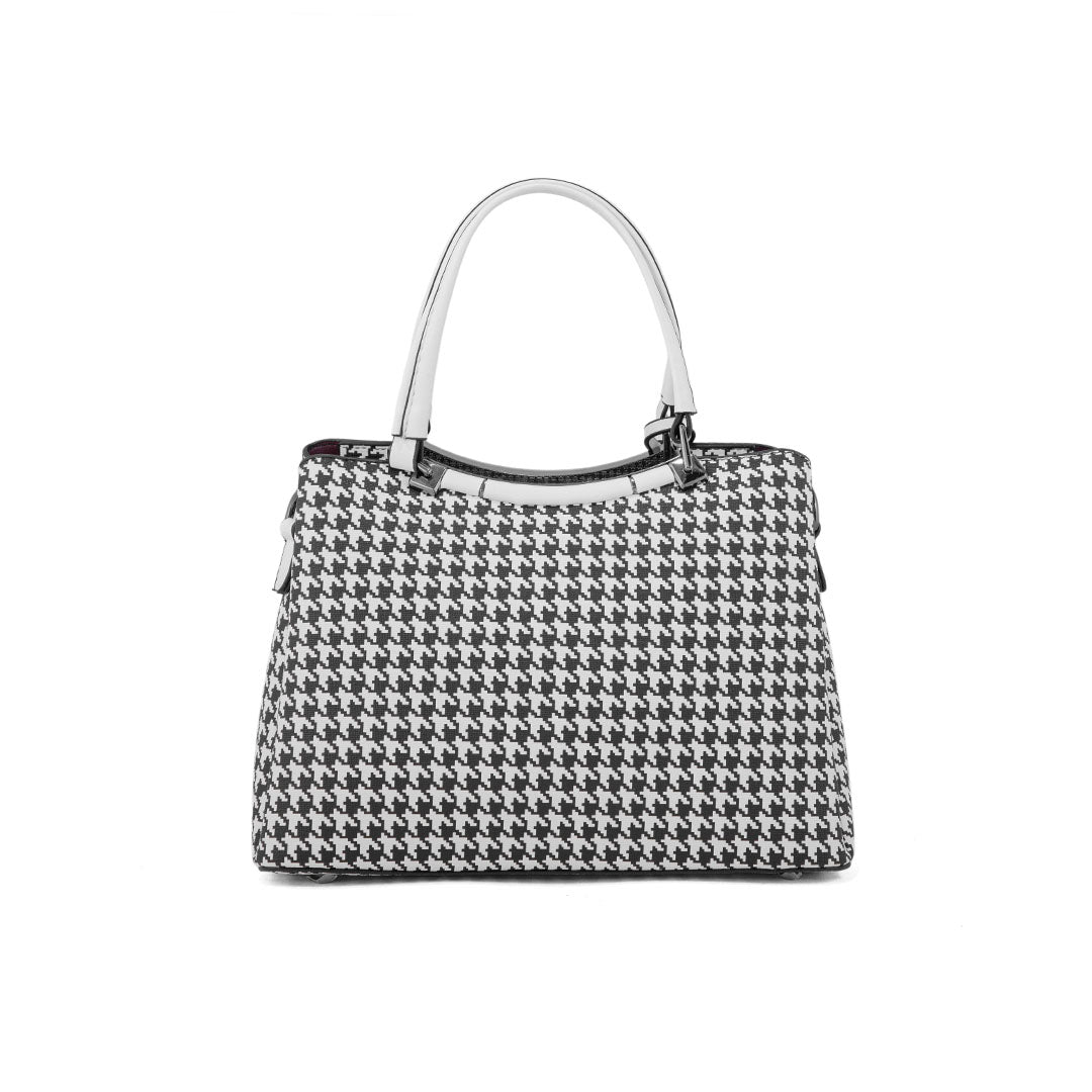 White Formal Hand Bag P36294