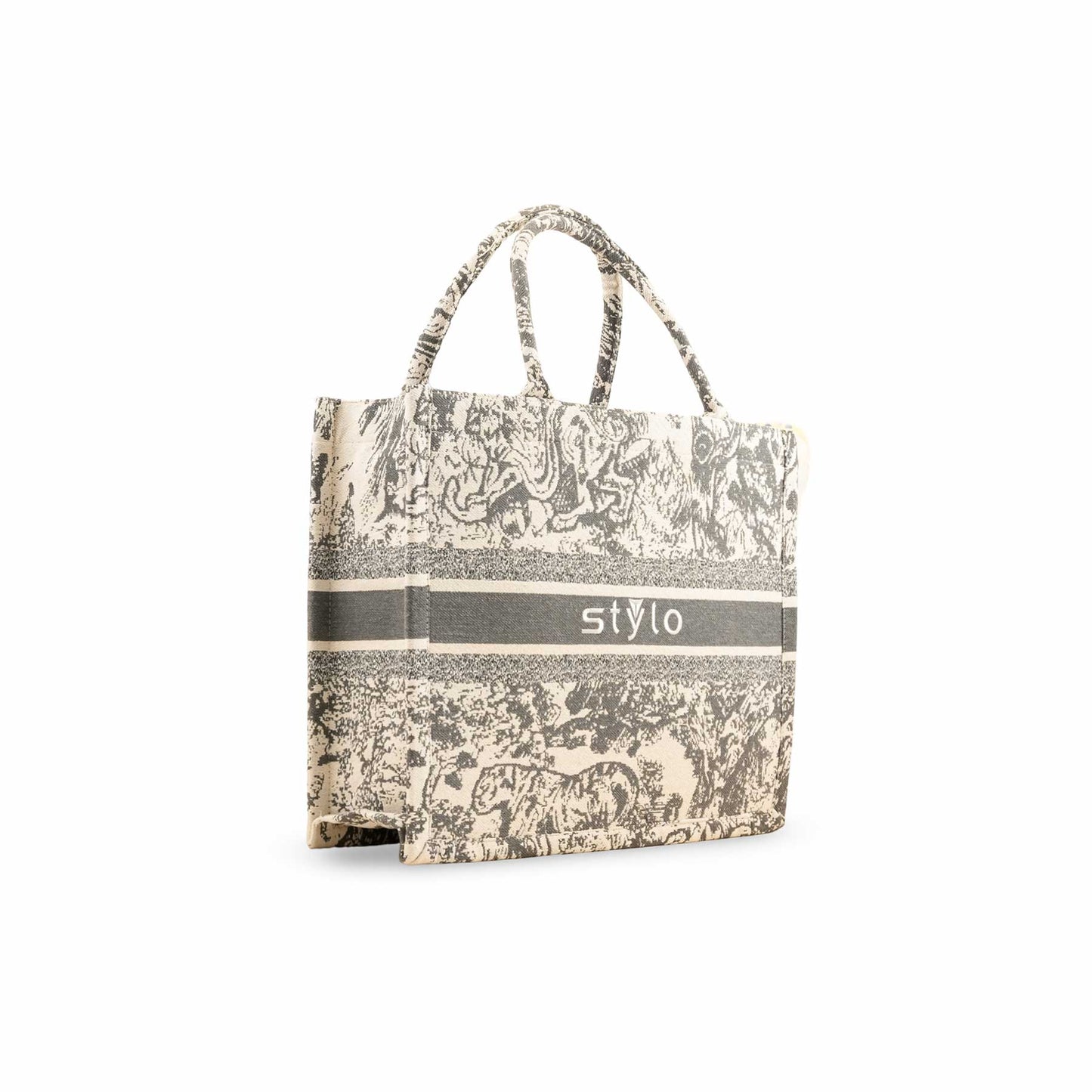 Grey Formal Hand Bag P36337