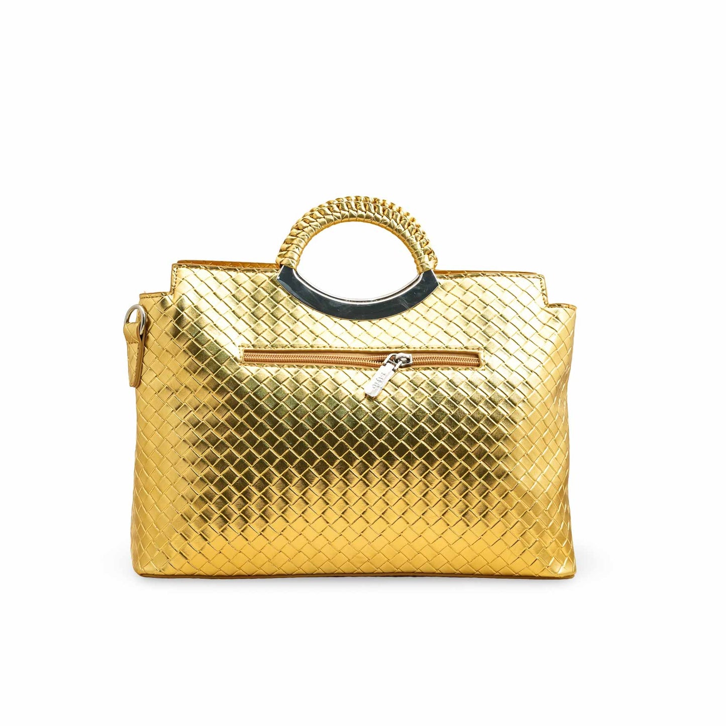Golden Formal Hand Bag P36393