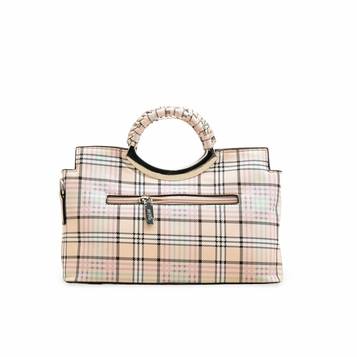 Blkwht Formal Hand Bag P36395
