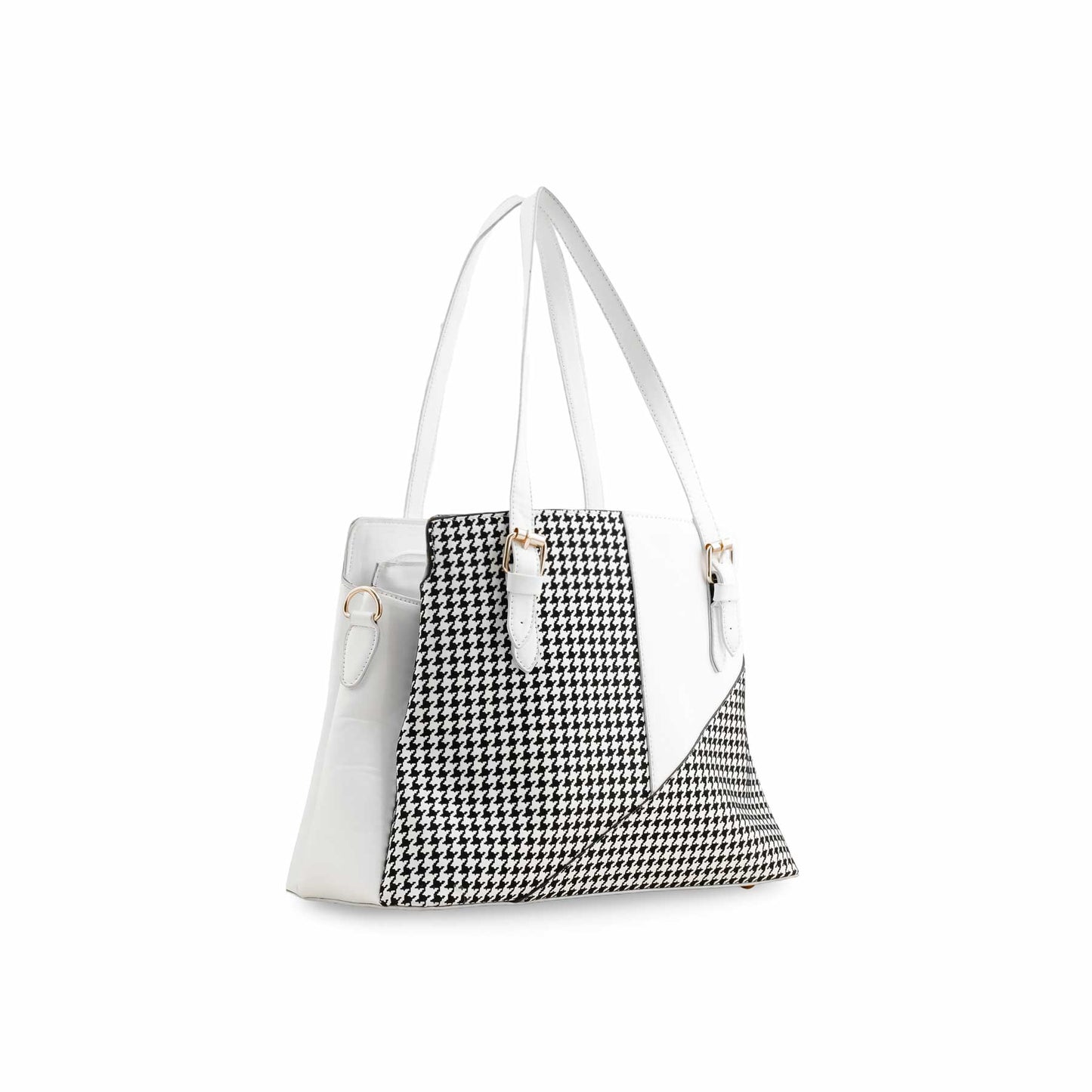 White Formal Hand Bag P55715