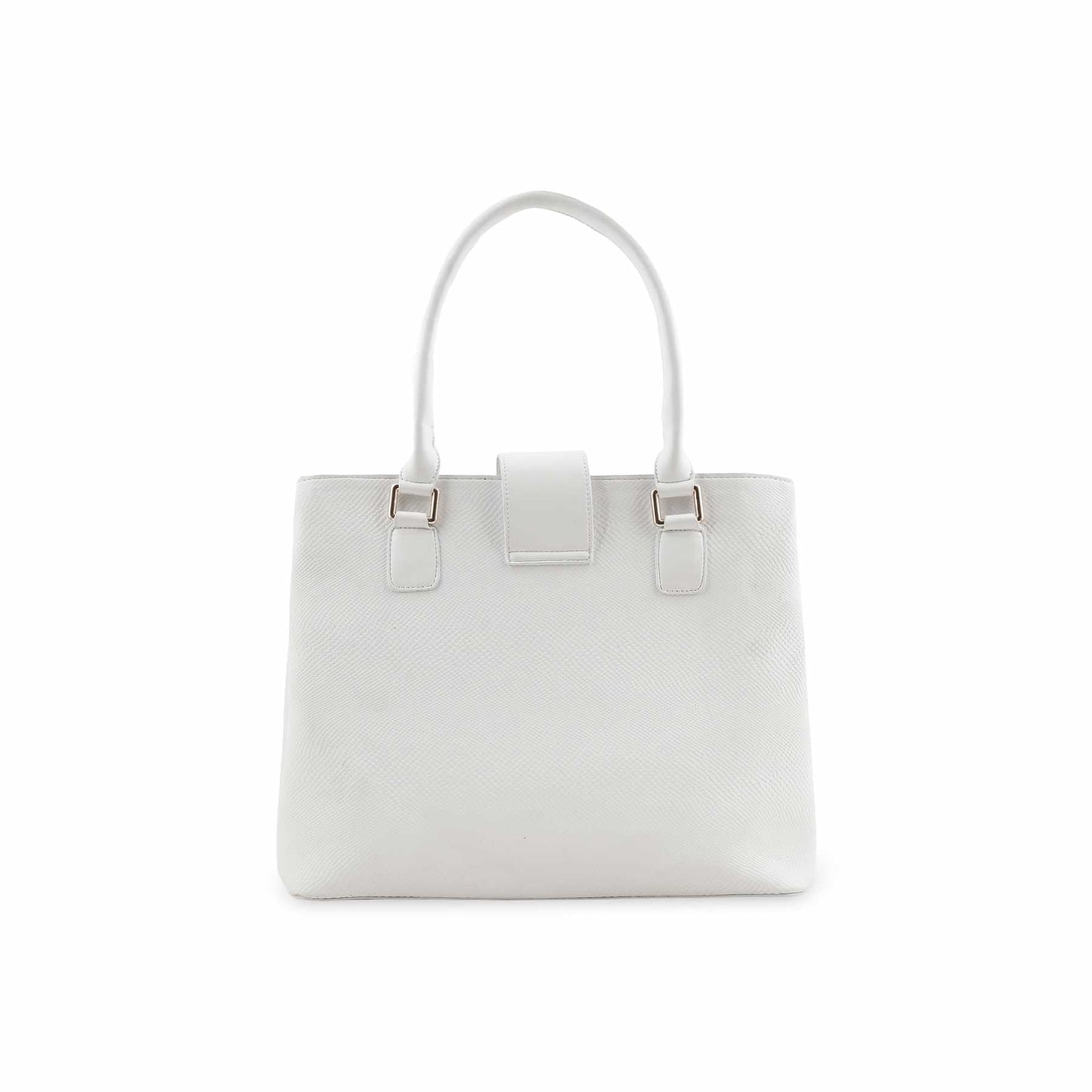 White Formal Hand Bag P55740