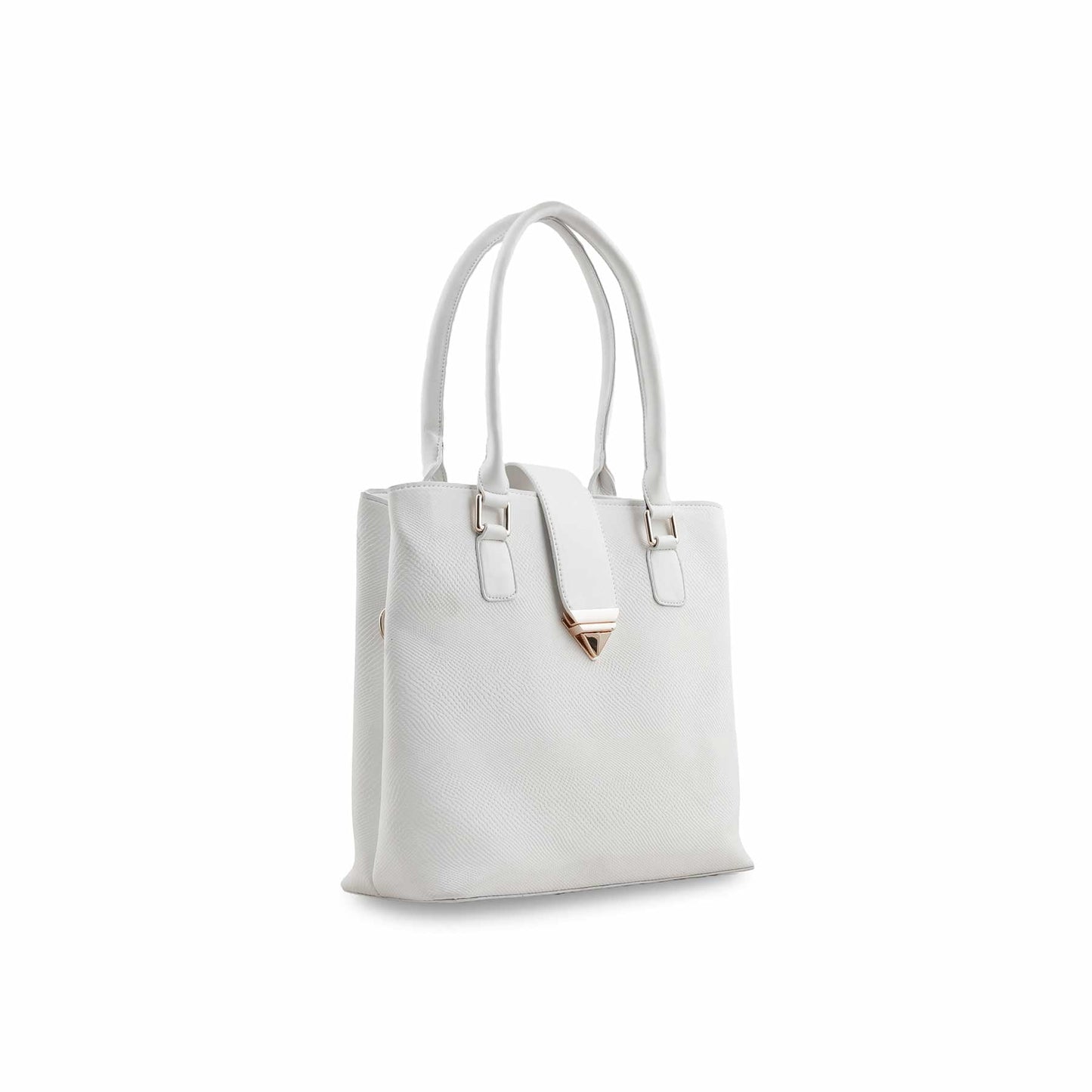 White Formal Hand Bag P55740