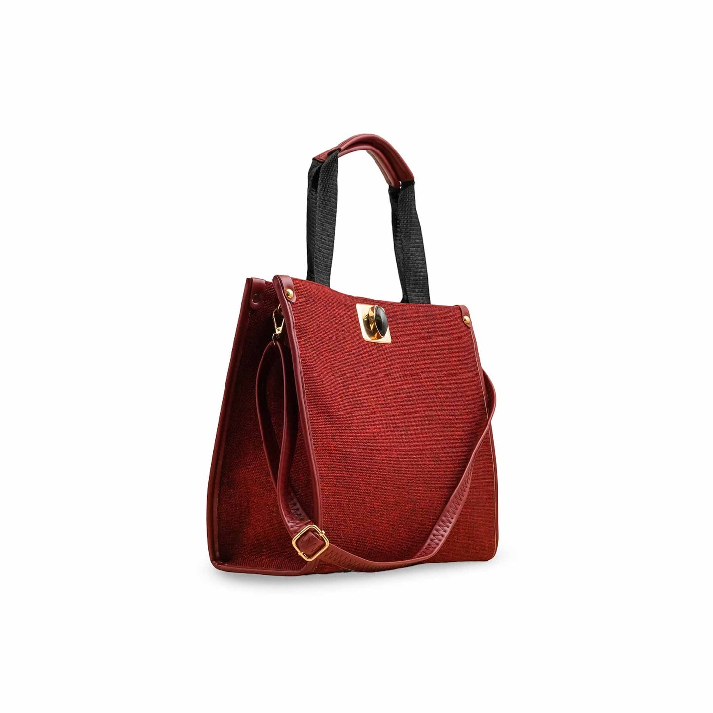 Maroon Casual Hand Bag For Ladies P55821