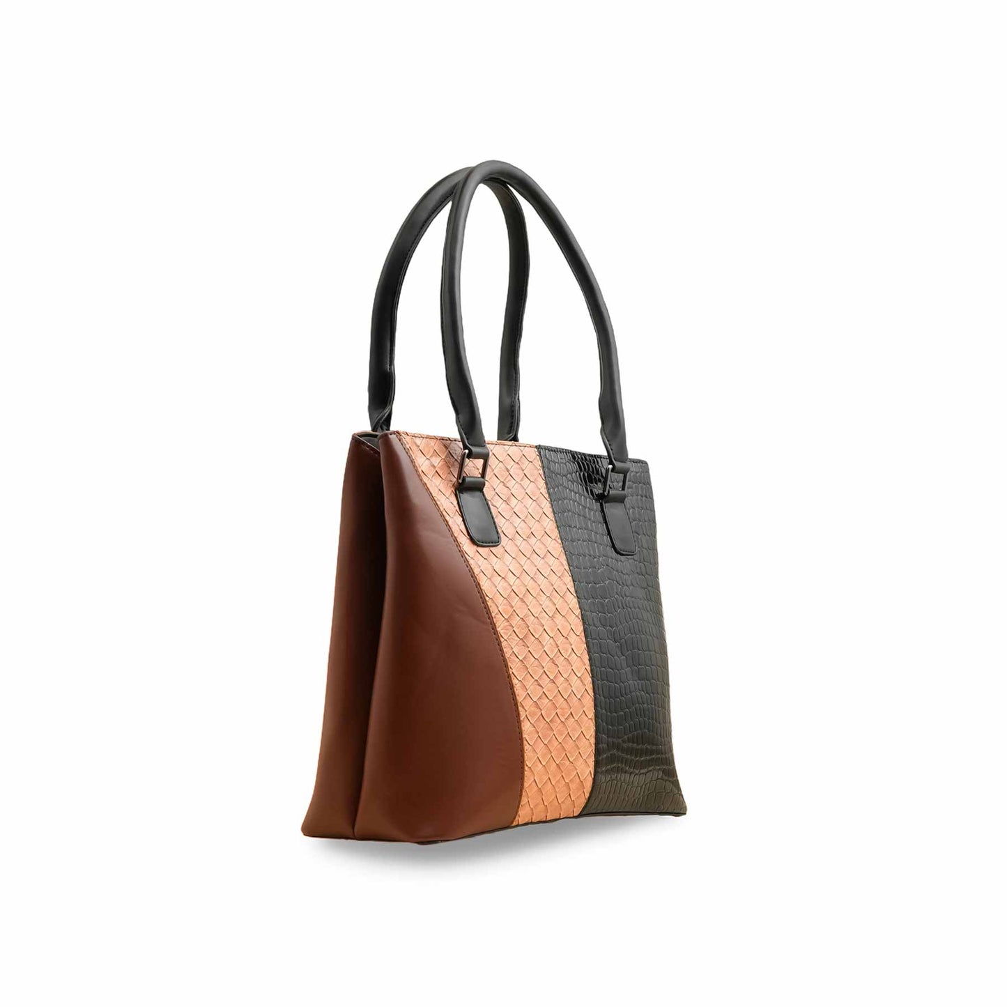 Beige Formal Hand Bag For Ladies P55824