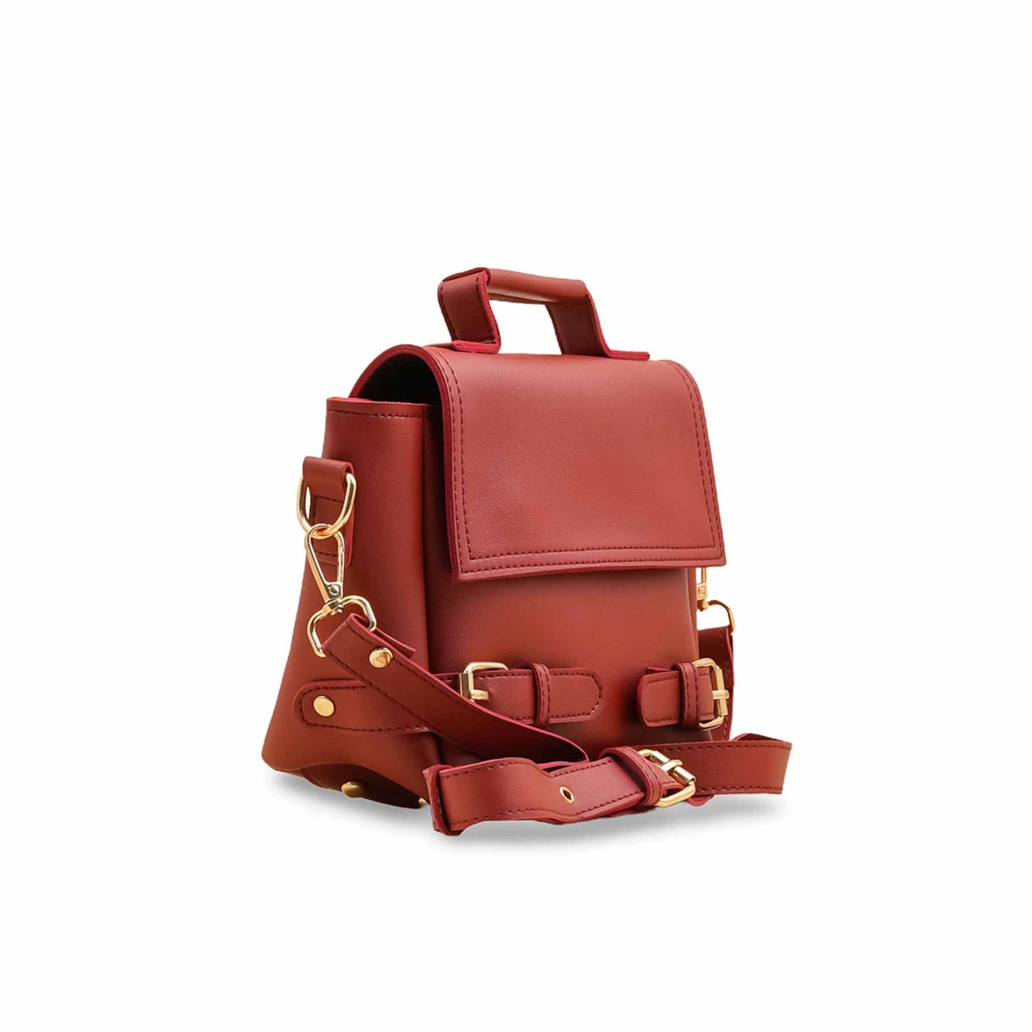 Maroon Formal Hand Bag For Ladies P56253