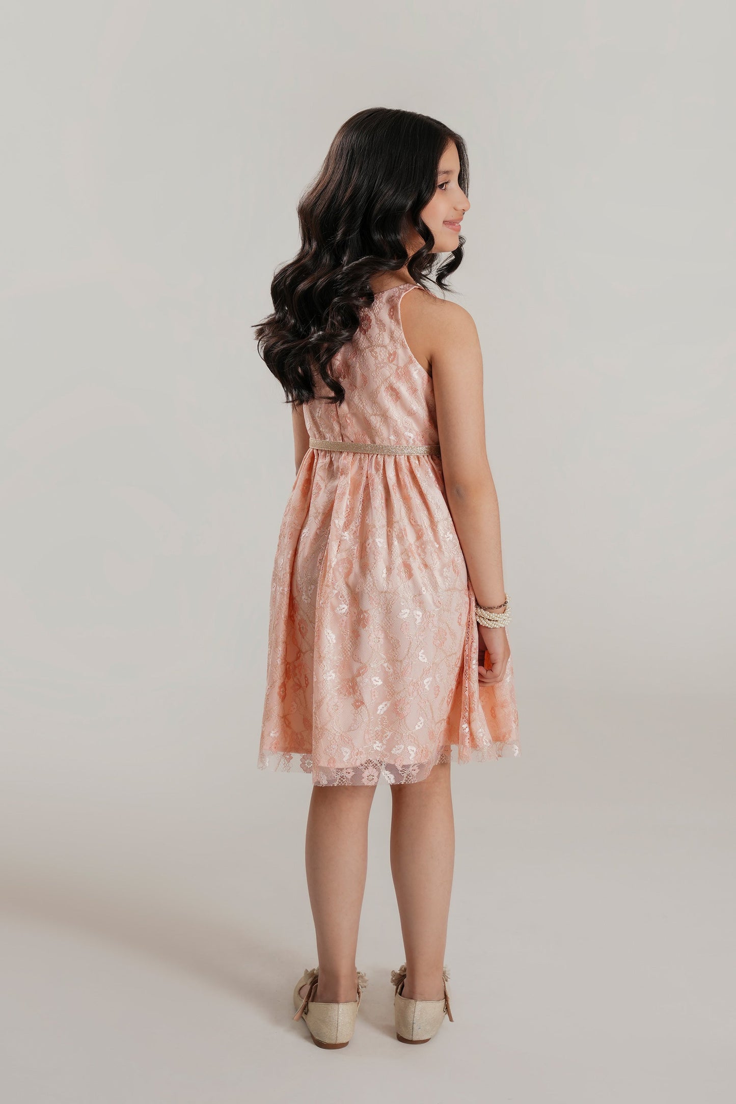 Party Frock With Belt (PPF-229)