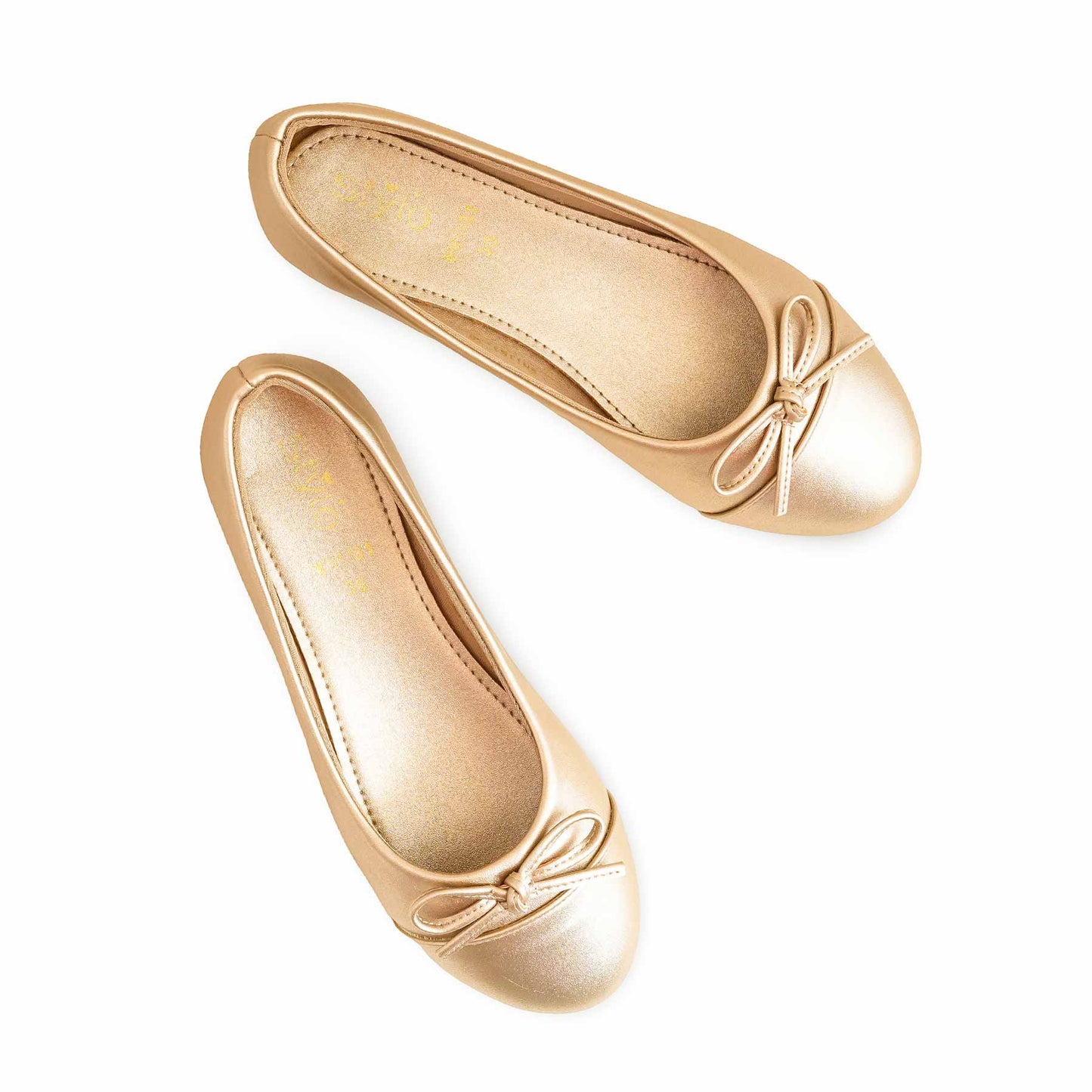 Golden Women Pumps WN1181