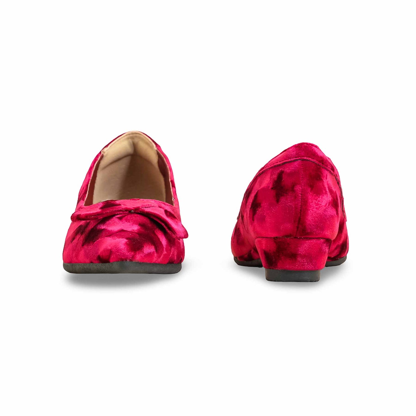 Maroon Women Pumps WN1248