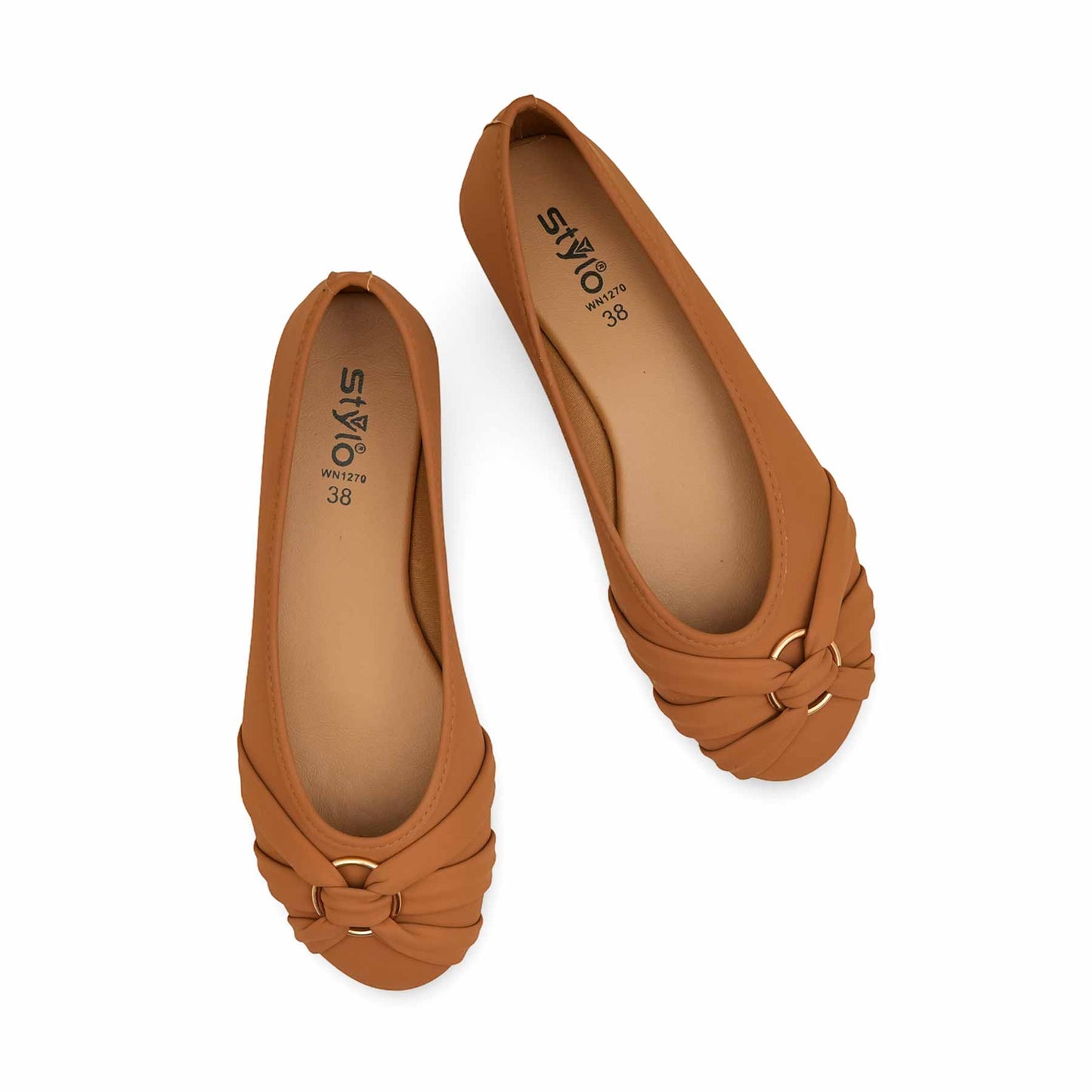 Brown Women Pumps WN1270