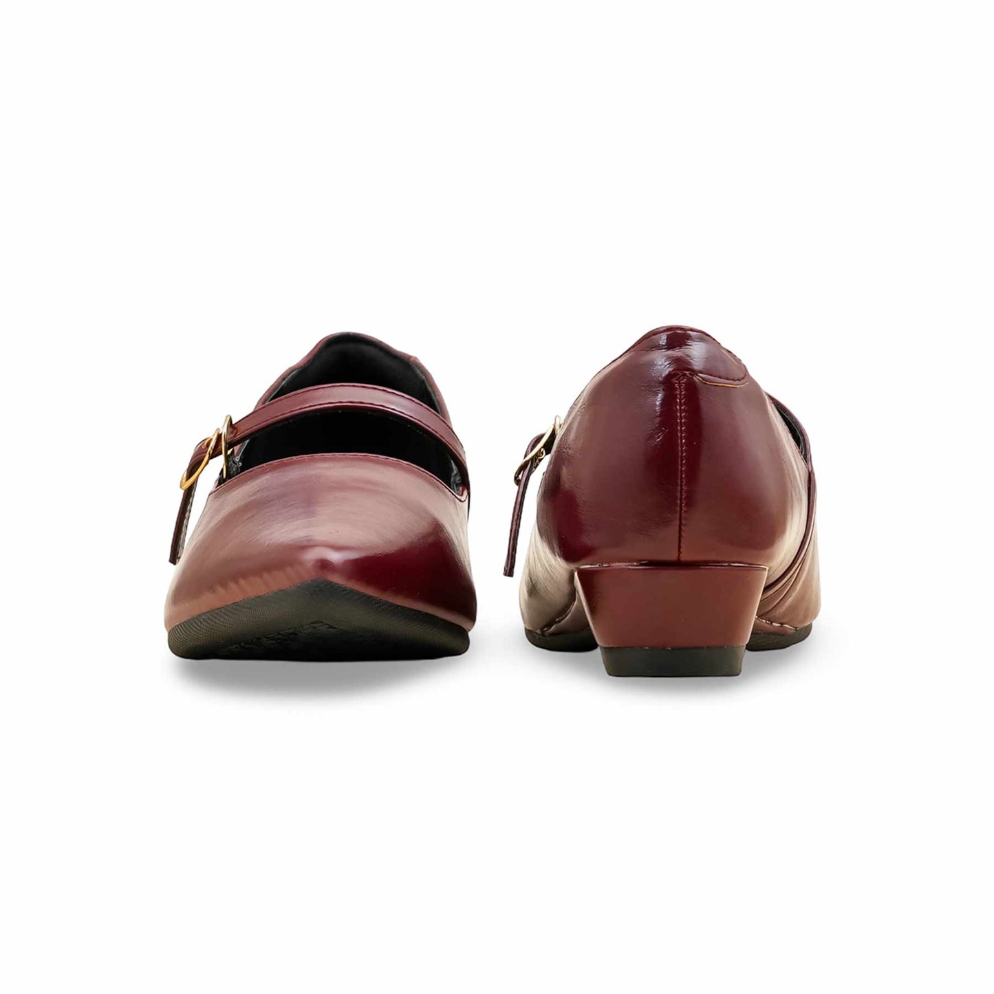 Maroon Pumps For Ladies WN1297