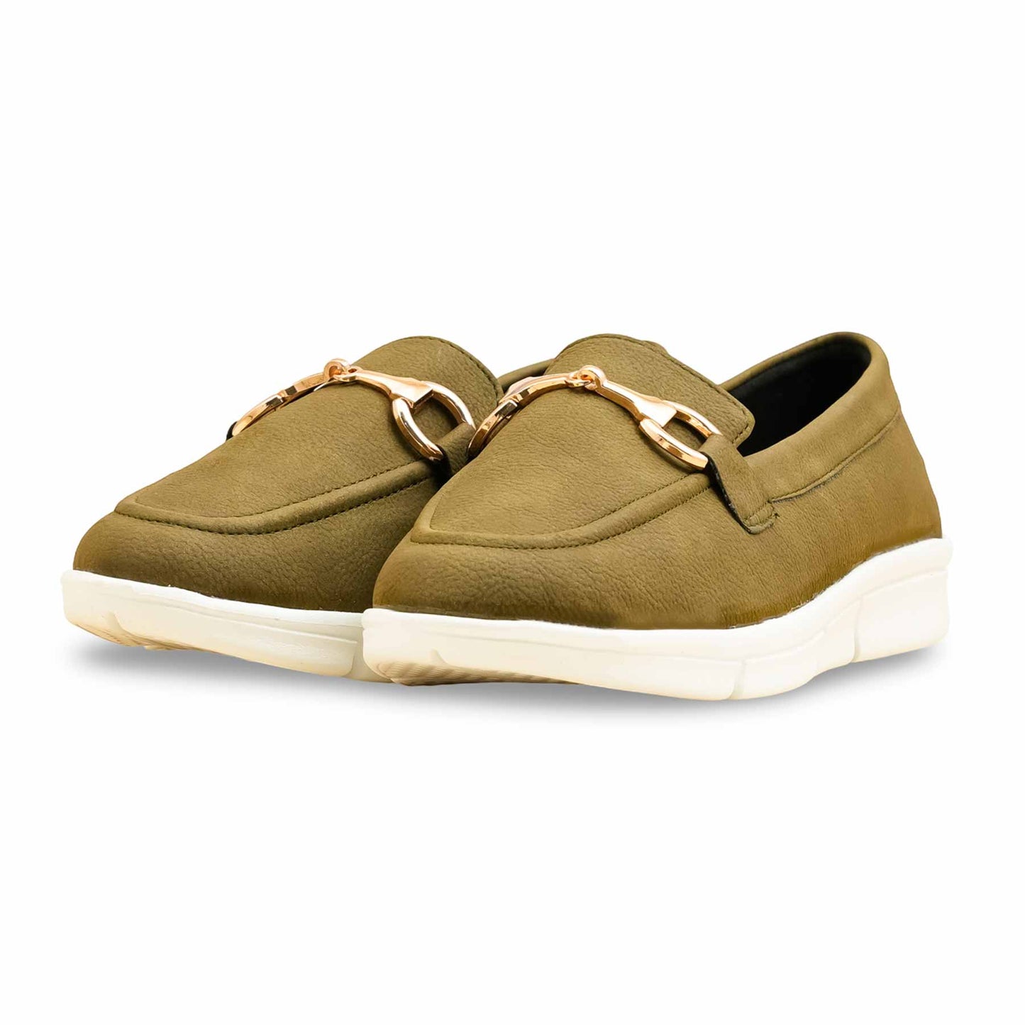 Olive Pumps For Women WN1315