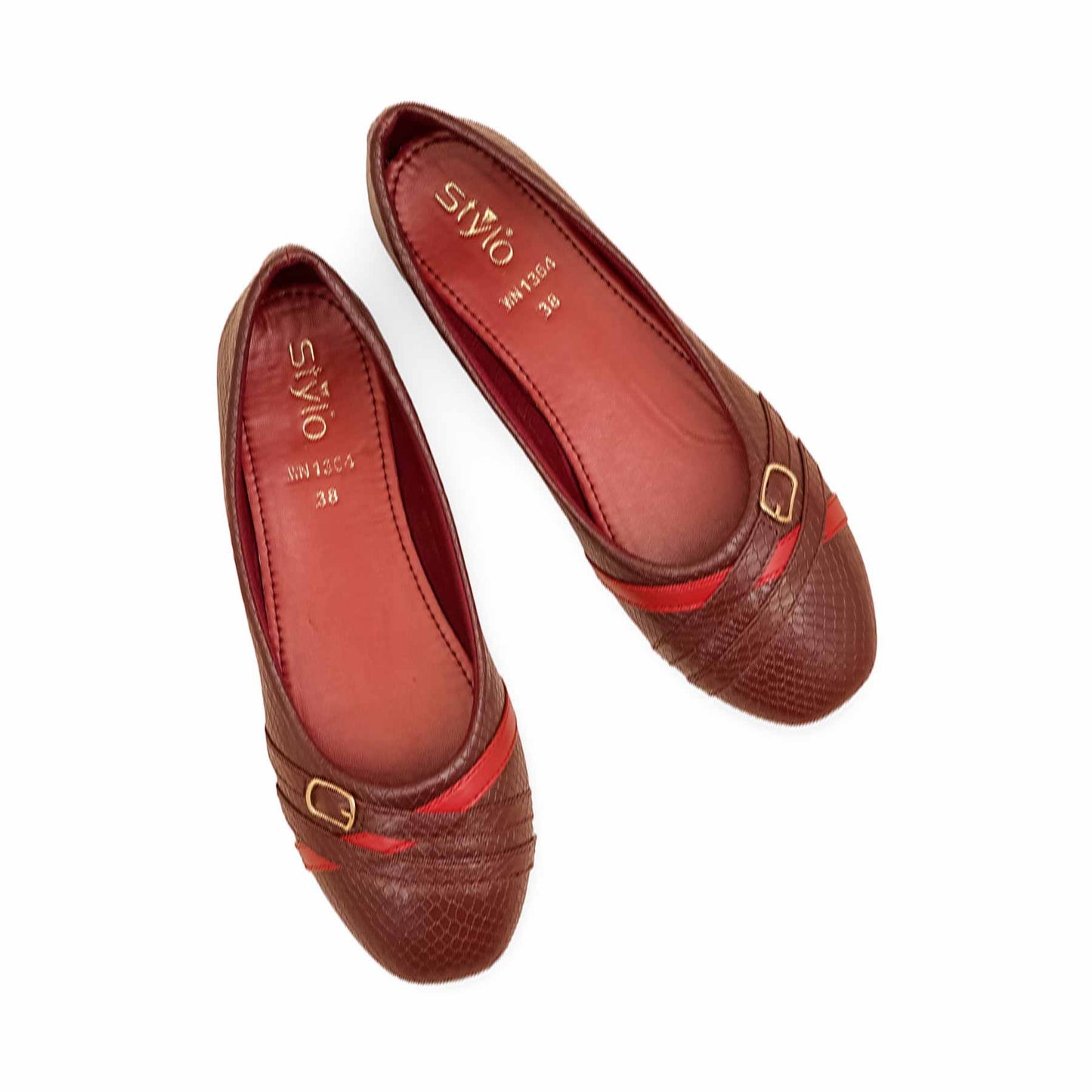 Maroon Pumps For Ladies WN1364