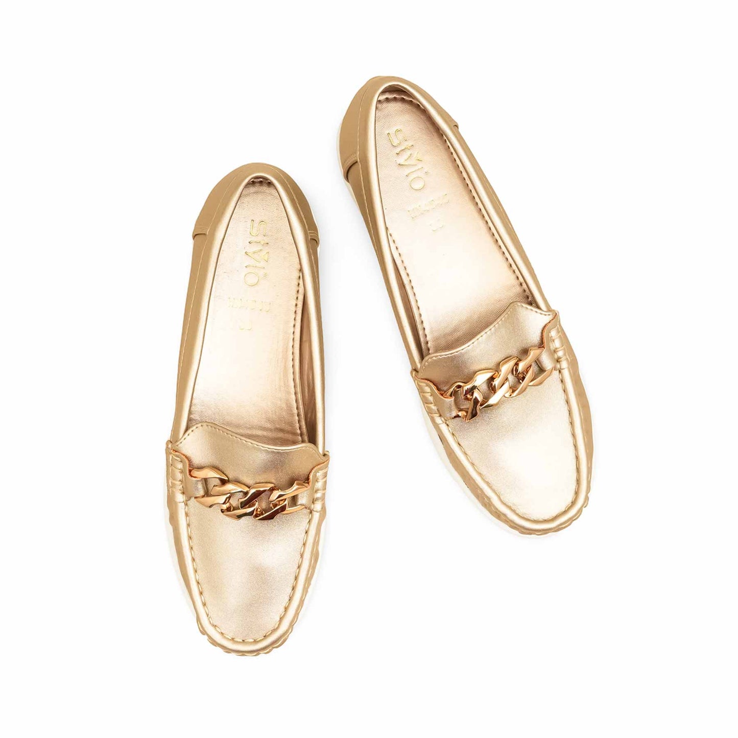 Golden Women Pumps WN4545