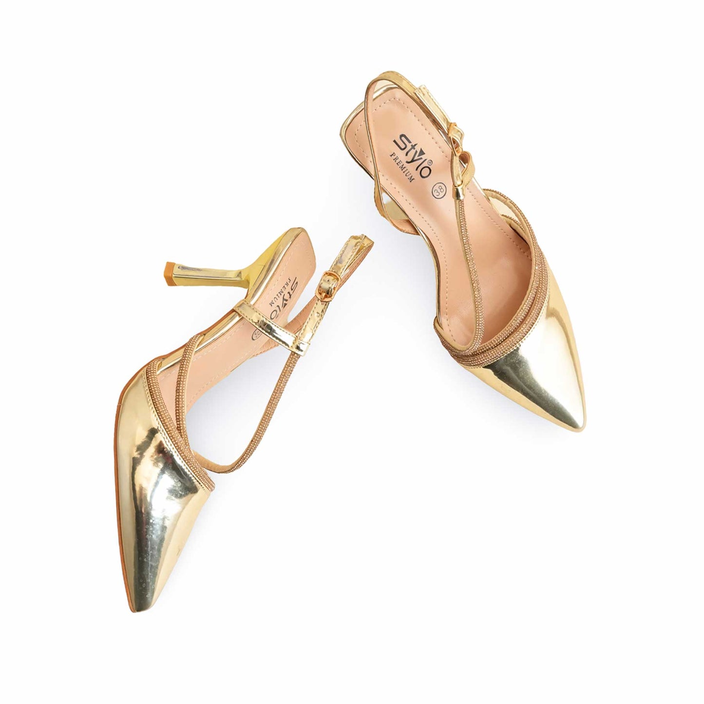 Golden Women Court Shoes WN7348