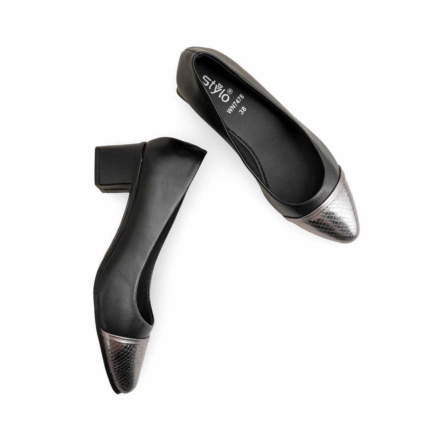 Black Court Shoes WN7478