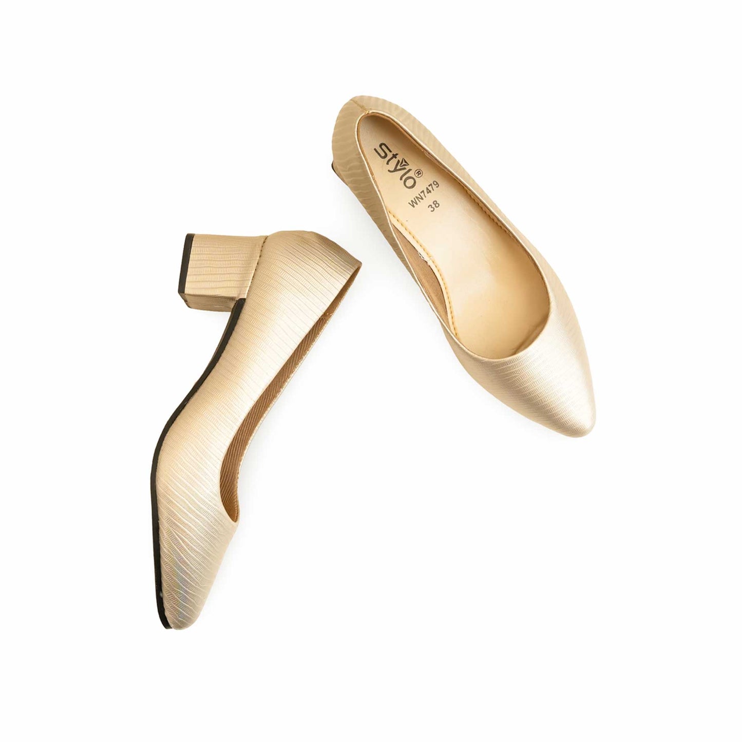 Golden Court Shoes For Women WN7479
