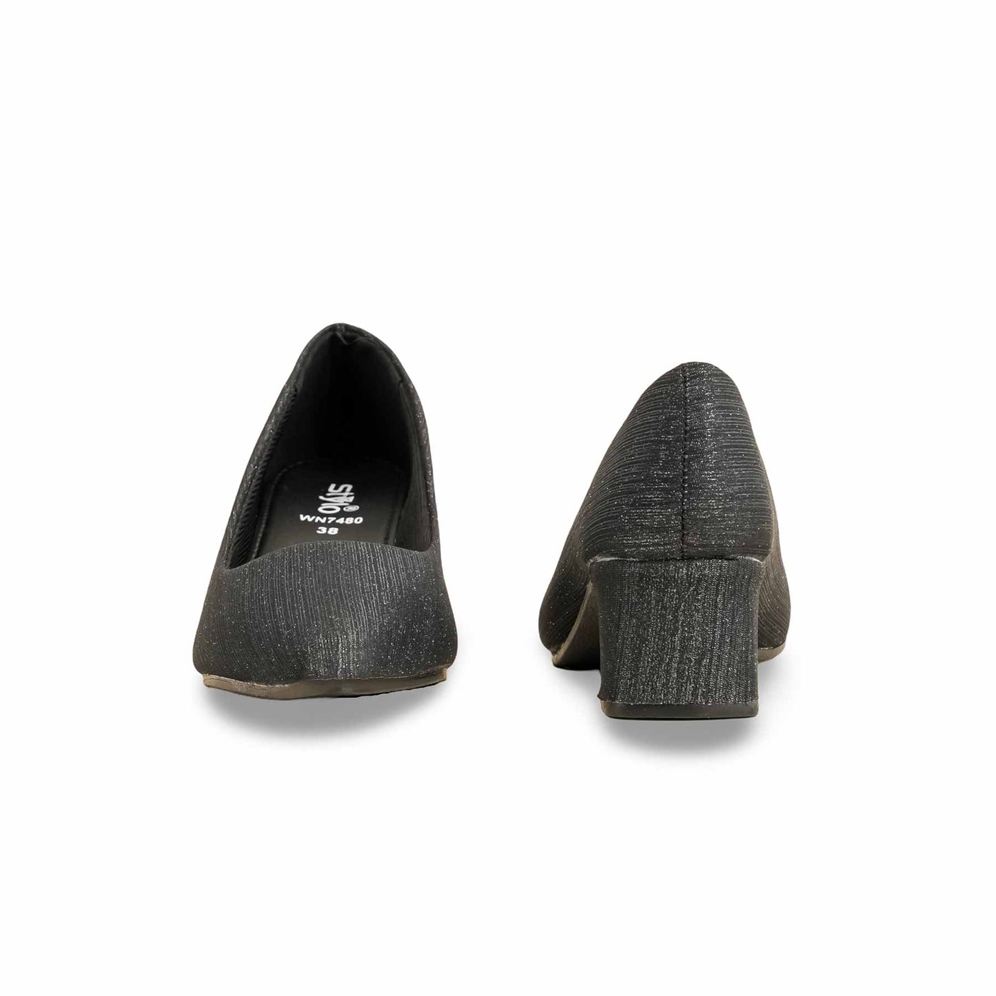 Black Court Shoes WN7480
