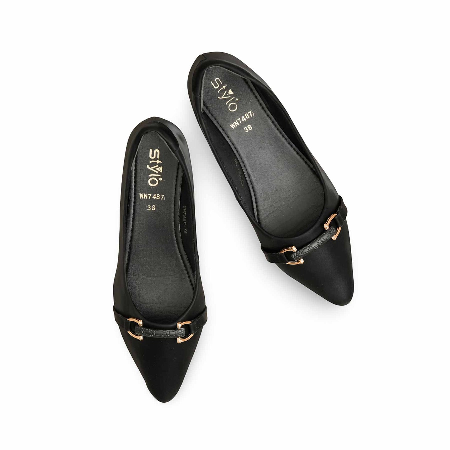Black Court Shoes WN7487