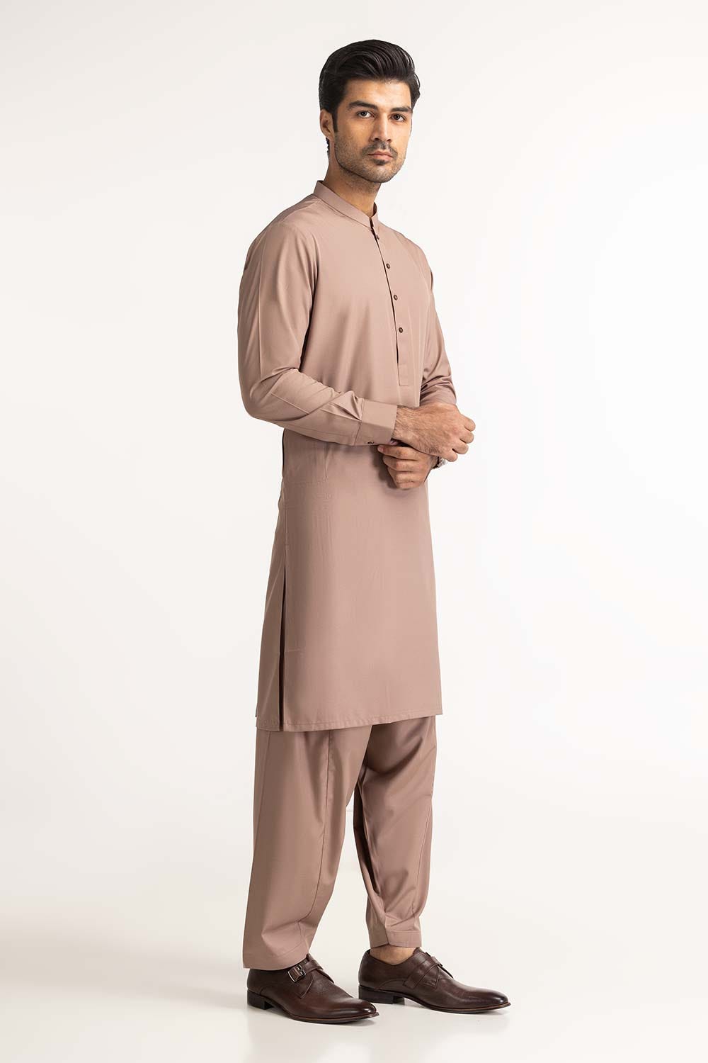 Brown Basic Suit SK-P24-053