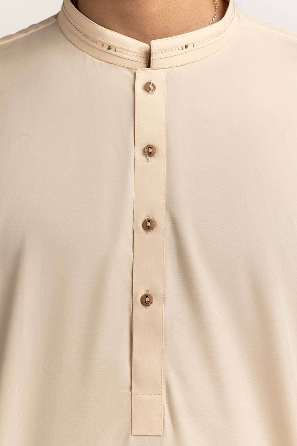 Cream Basic Suit SK-S24-024