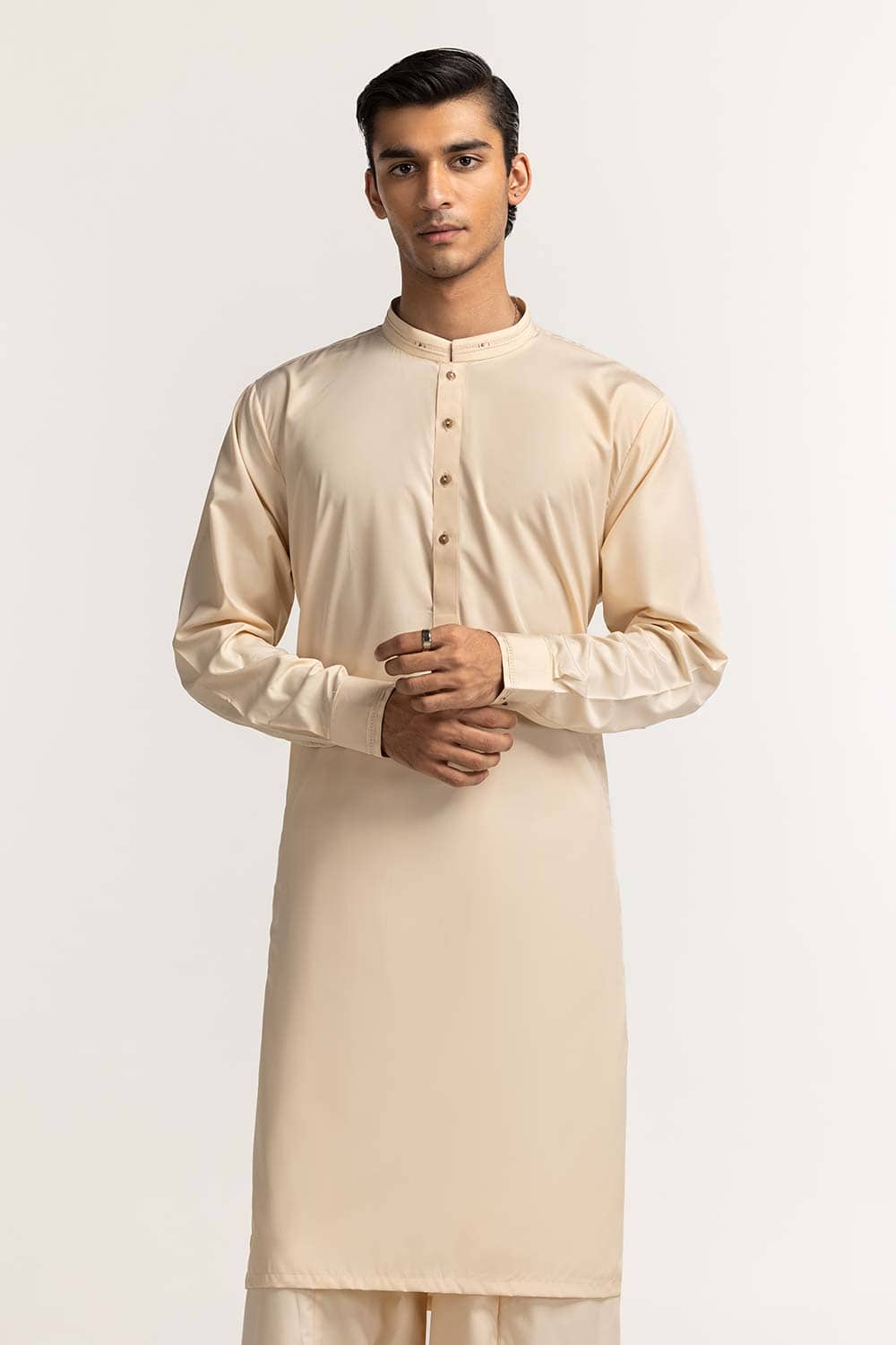 Cream Basic Suit SK-S24-024