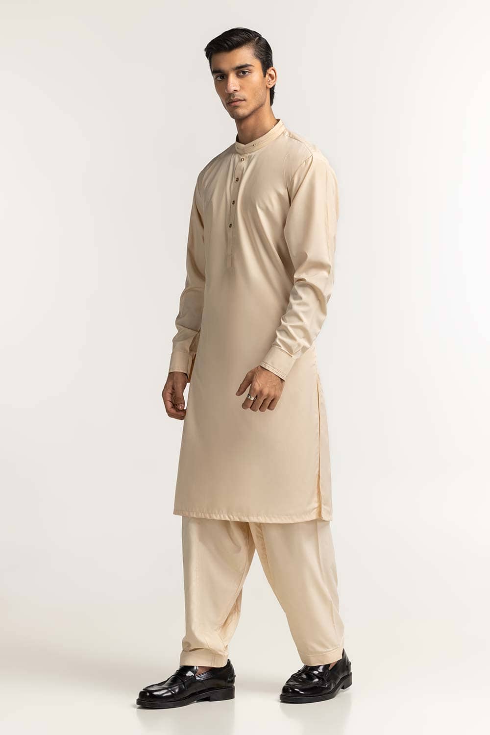 Cream Basic Suit SK-S24-024