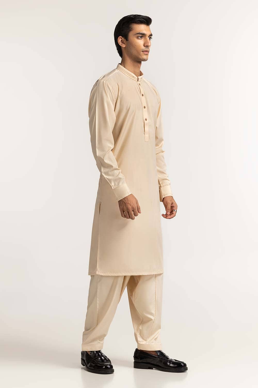 Cream Basic Suit SK-S24-024