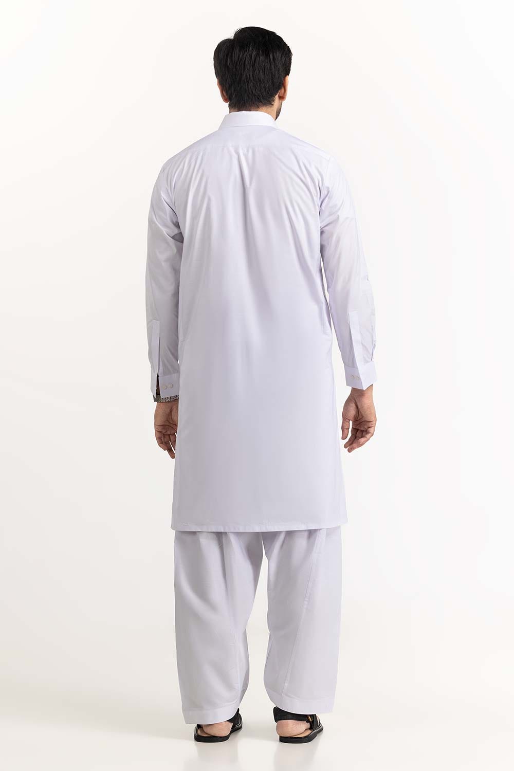 White Basic Chairman Latha Suit SK-P22-164