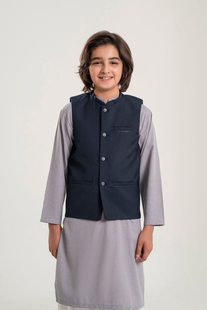 Navy Basic Waist Coat (BCWC-071)
