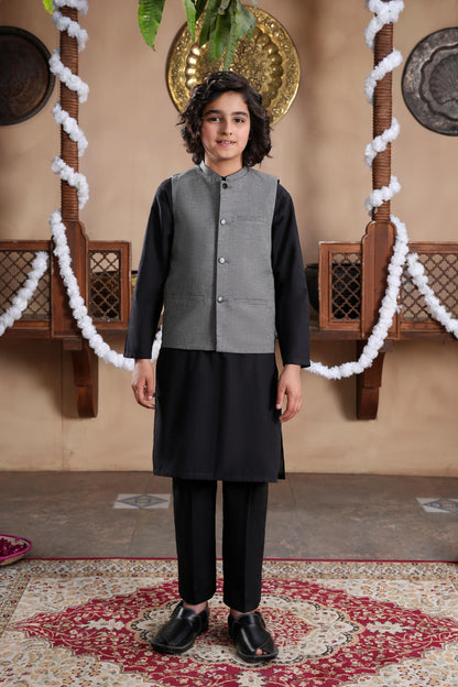 Kurta With Waistcoat & Trousers (MSFBSKW-02)