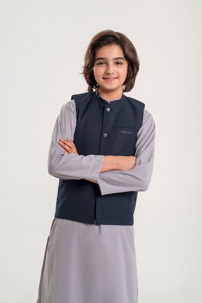 Navy Basic Waist Coat (BCWC-071)