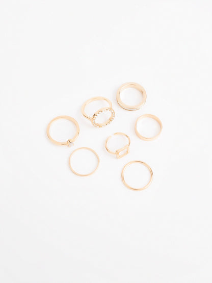 Hallow Ring Set