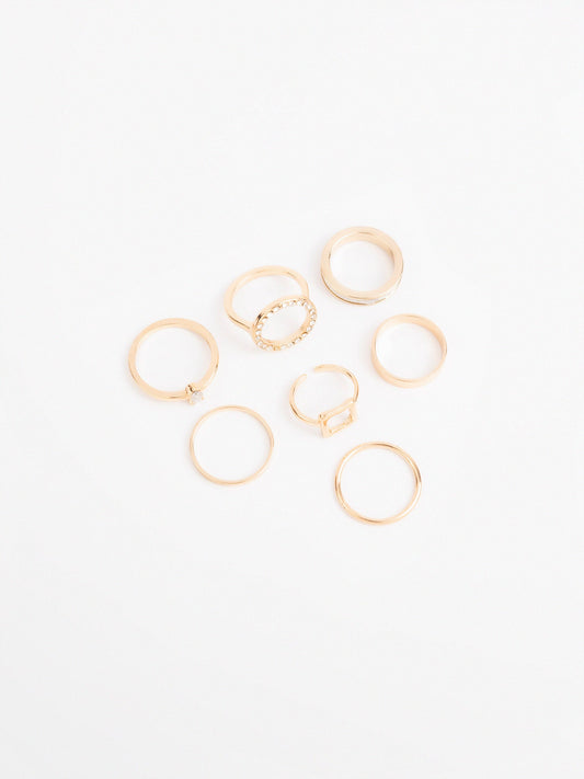 Hallow Ring Set
