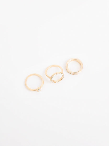 Hallow Ring Set