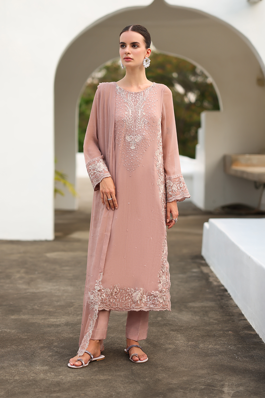 CC-69 Embroidered Chiffon