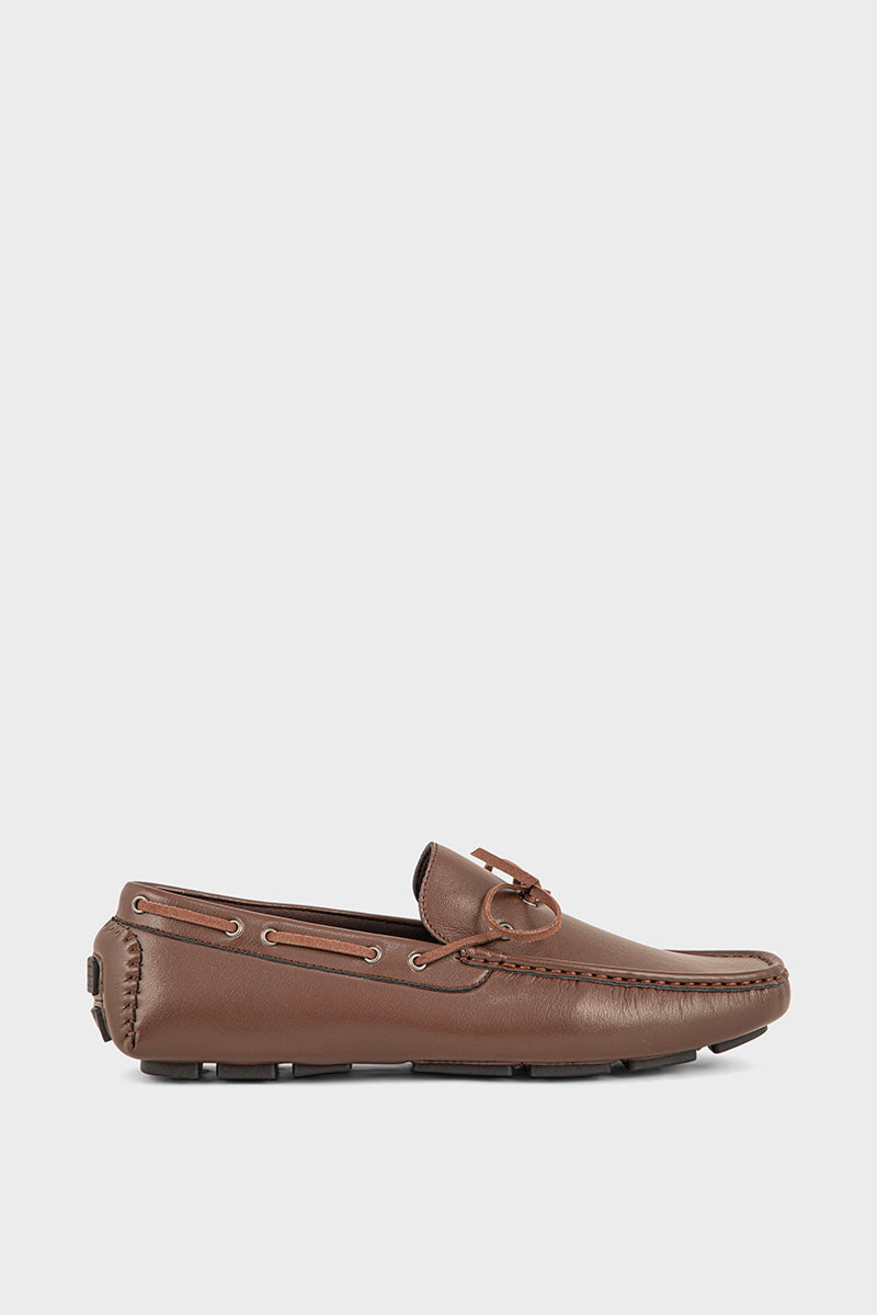 Men Casual Driving Mocs MC4020-Brown