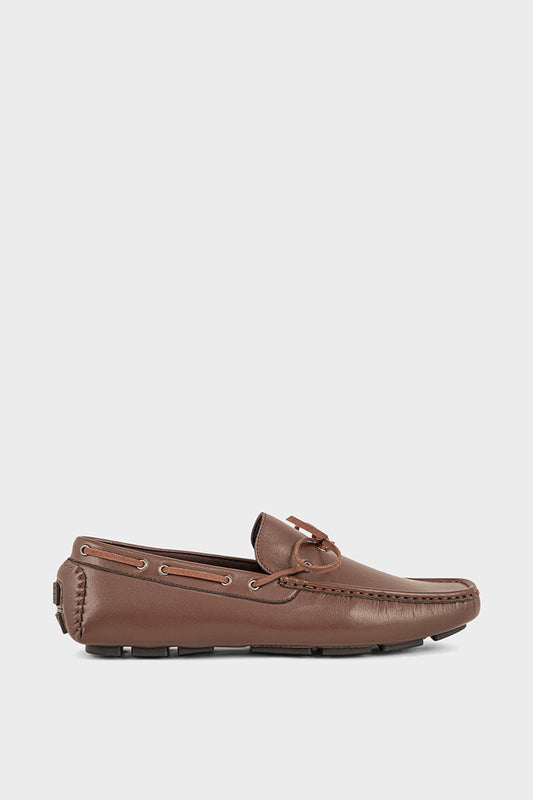 Men Casual Driving Mocs MC4020-Brown