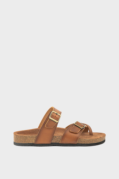 Men Casual Thong MO3013-Brown
