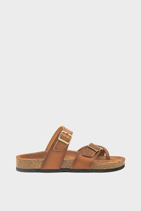 Men Casual Thong MO3013-Brown