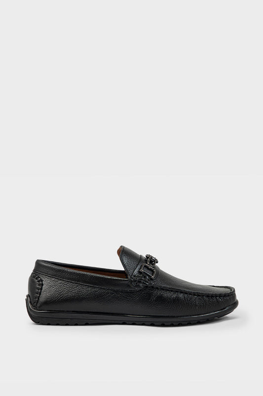 Men Casual Driving Mocs MC4038-Black