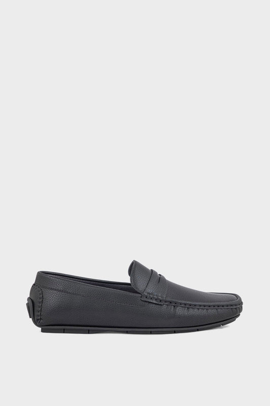 Men Casual Driving Mocs MC4019-Black