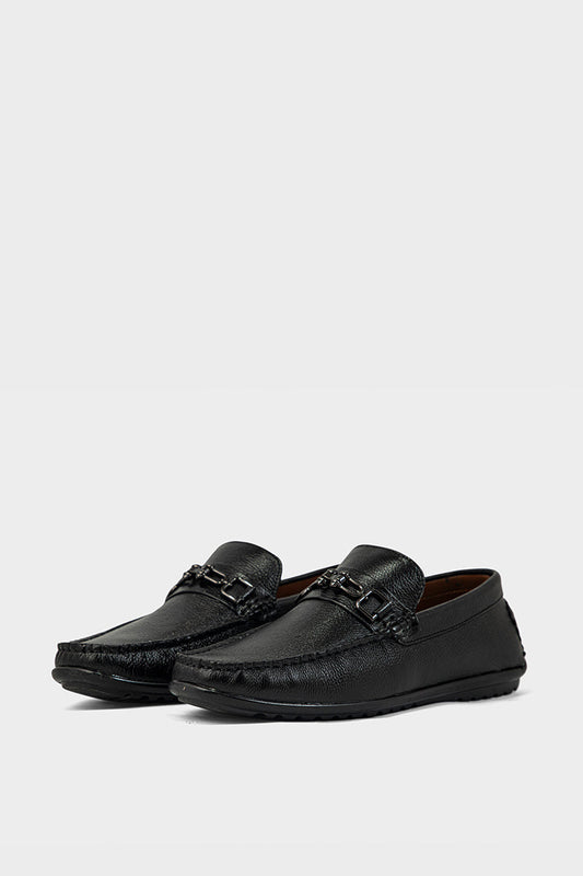 Men Casual Driving Mocs MC4038-Black