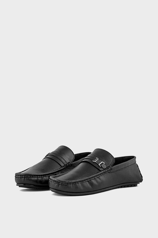 Men Casual Driving Mocs MC4036-Black